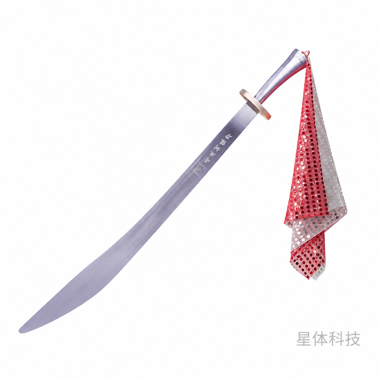 大业亨通武术训练表演响软刀 未开刃 70cm