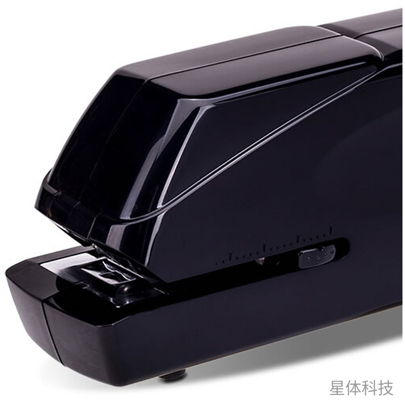 黑色电动订书器 办公纸张装订工具 单机图片2