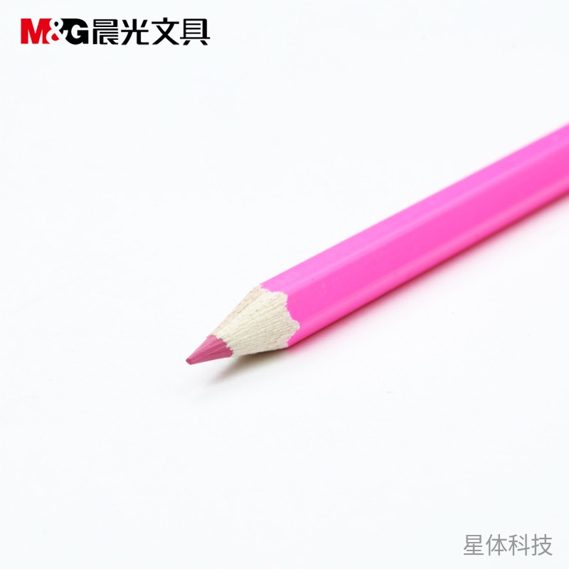 12色彩色木杆铅笔 12支筒装图片3
