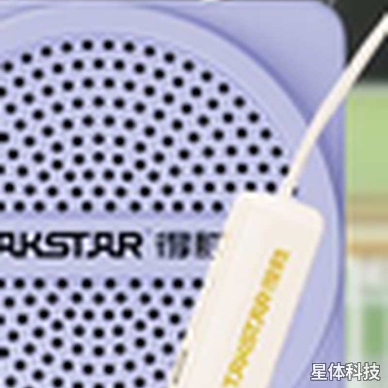 便携扩音器 无线版 小蜜蜂 教师导游教学扩音器 紫色图片2