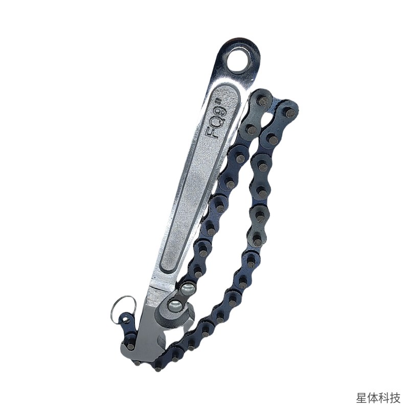链条扳手 9寸 链式扳手 链条管钳 圆管拆装工具 铸钢扳手 汽修工具 管道维修工具 手动扳手图片2