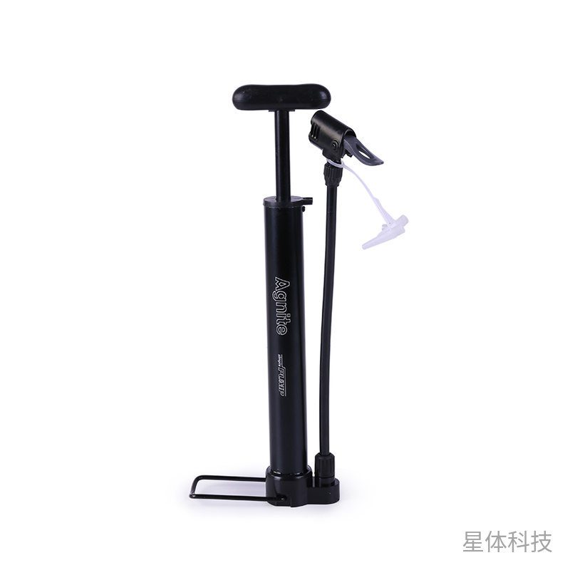 手动打气筒 铝合金筒身美法双嘴 单个图片2