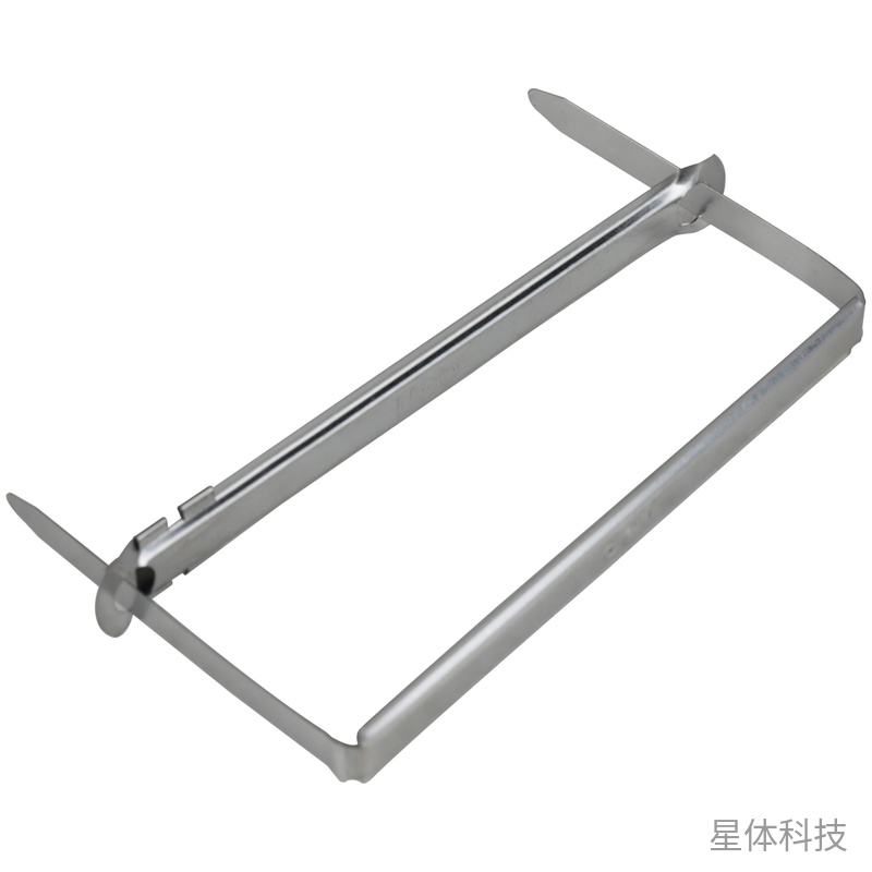 80mm金属两孔装订夹 50套盒装图片2