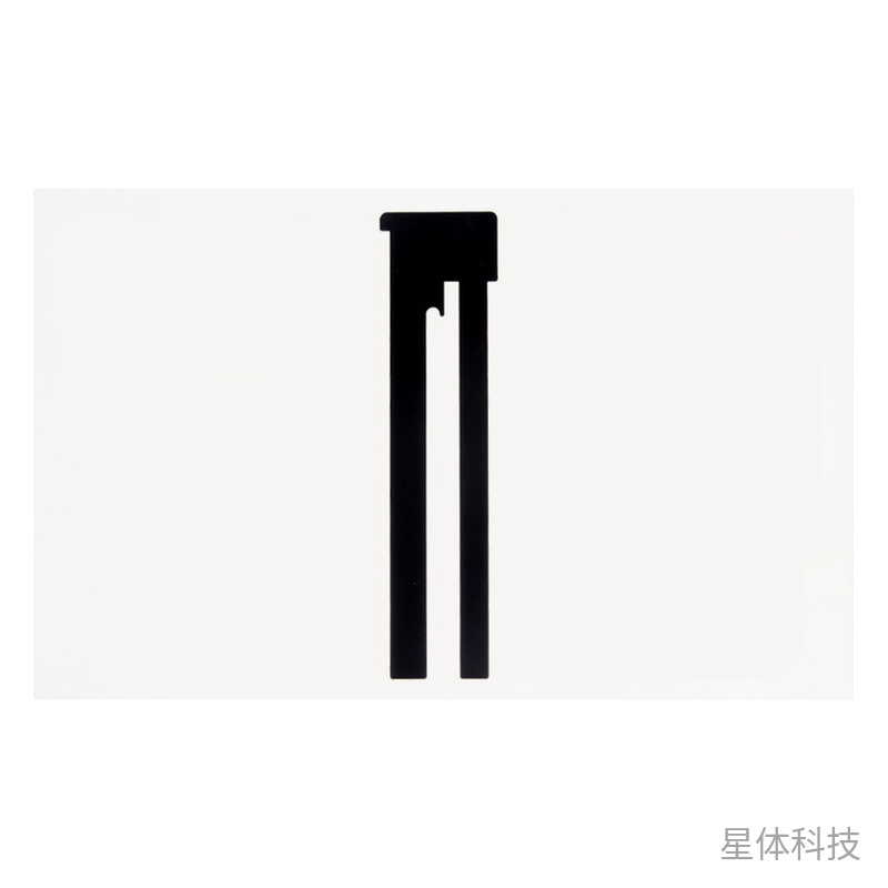 铁质乒乓球网测量尺 双高度标示 单把图片2