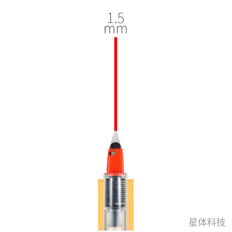 1.5mm平行尖书法钢笔 手写书法练习笔 单支套装图片3