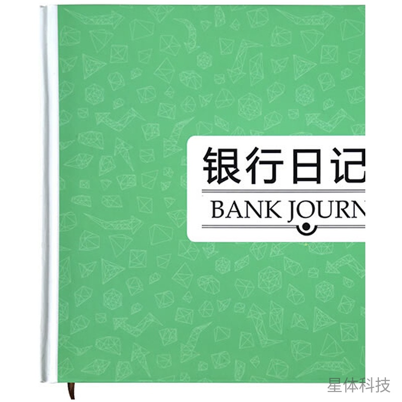 16K横式银行日记账 270×191mm收支登记本 单本图片3
