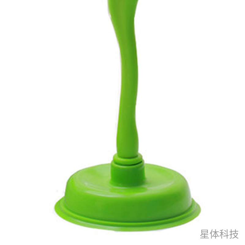 手动塑胶吸盘式疏通工具 单把 颜色随机图片3