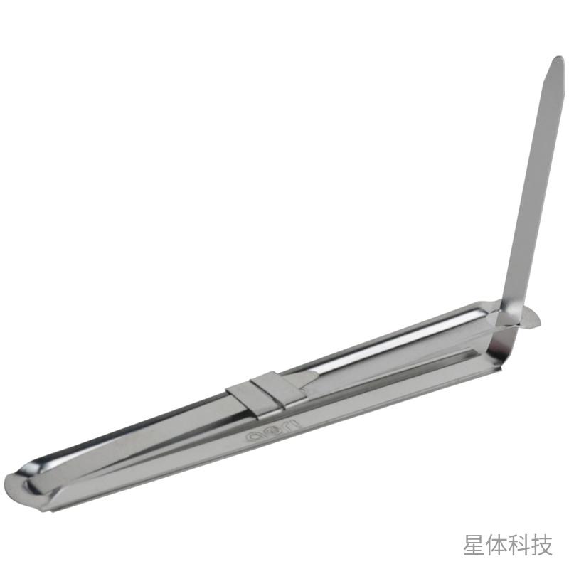 80mm金属两孔装订夹 50套盒装图片3