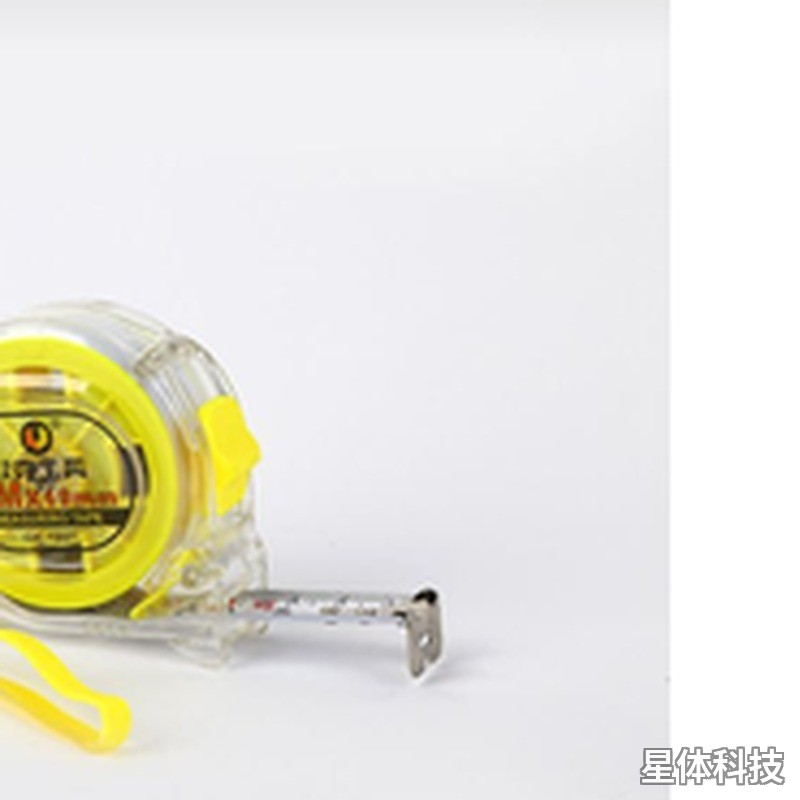 钢卷尺 5m×19mm 透明壳 工程家用卷尺图片3