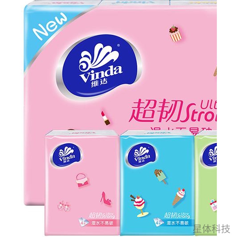 超迷你印花手帕纸 4层5张×24包 XT-E221图片2