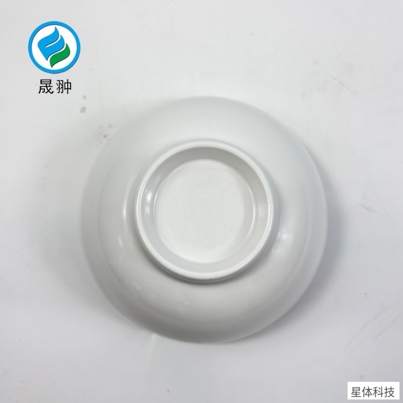 仿瓷密胺碗 8寸 象牙白 食堂汤碗 面碗 快餐碗 密胺餐具 大号饭碗 汤面碗 酒店餐具图片3