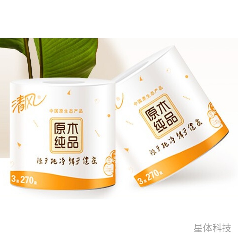 原木纯品3层卷筒卫生纸 270段×27卷整箱装图片2