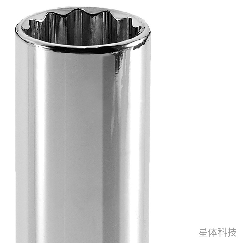 十二角加长套筒 21mm套口 1/2英寸方形驱动 手动扳手套筒 长77mm图片2