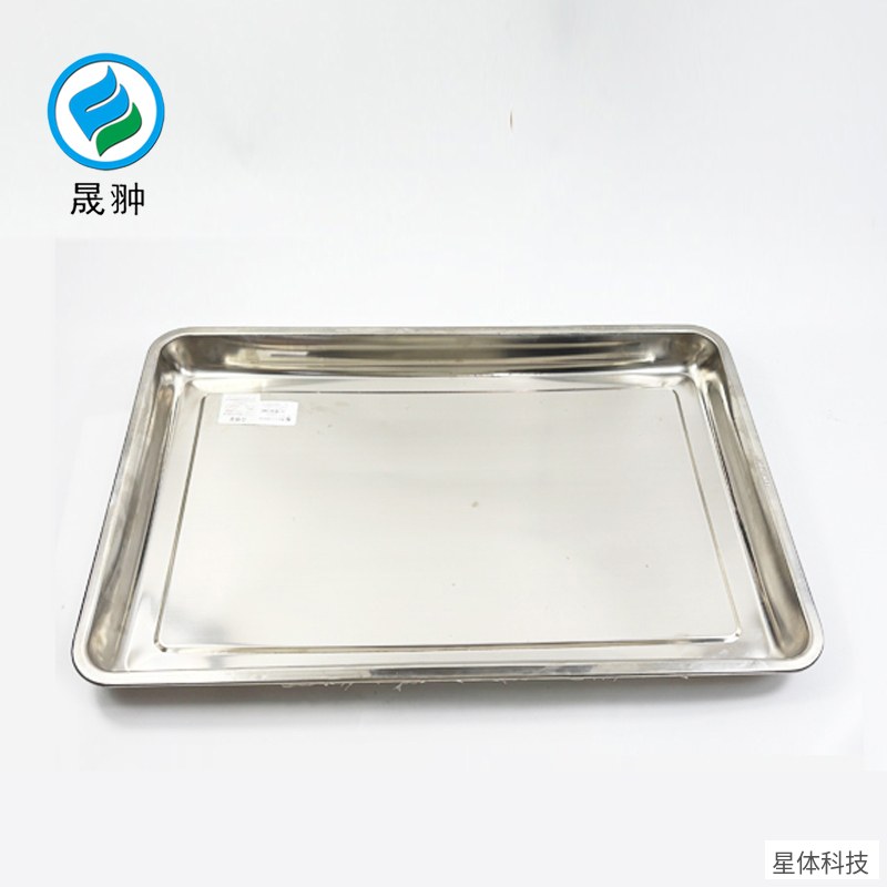 304不锈钢方盘 50×35×4.8厘米 加厚大号托盘 长方形盘 食堂菜盘 蒸饭盘 不锈钢盘子 后厨备料盘图片4