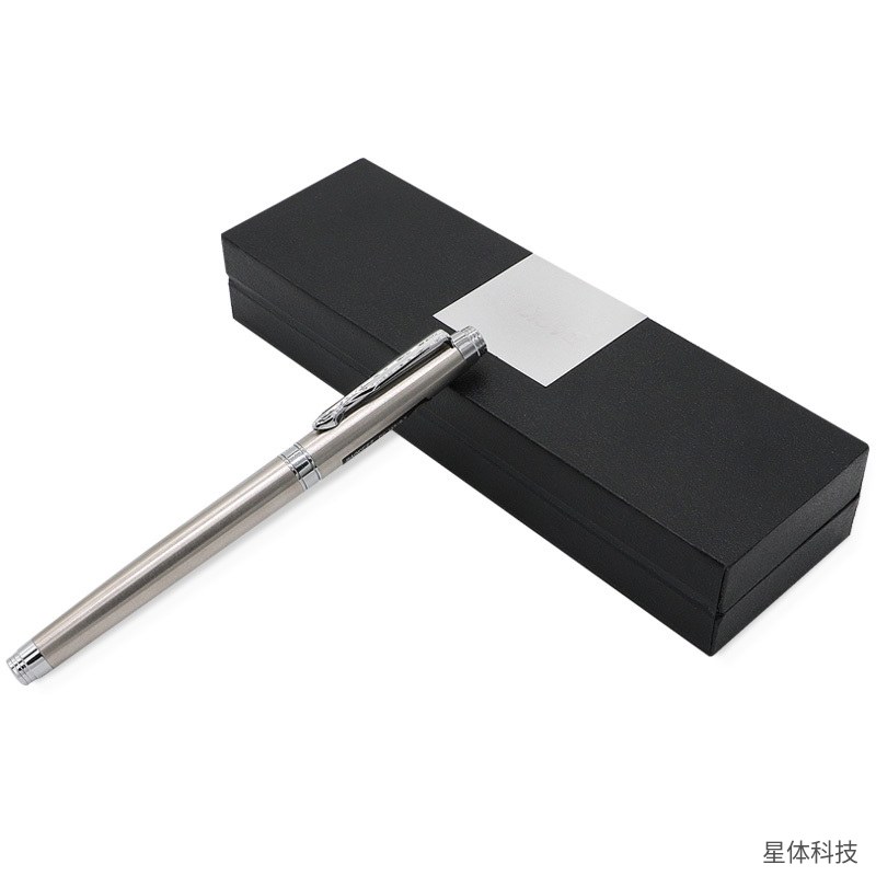 宝克 金属杆签名钢笔 商务办公钢笔 练字书写笔 暗尖 拔帽式 金属钢笔 签字钢笔 墨水笔 学生练字笔 办公书写用笔图片3