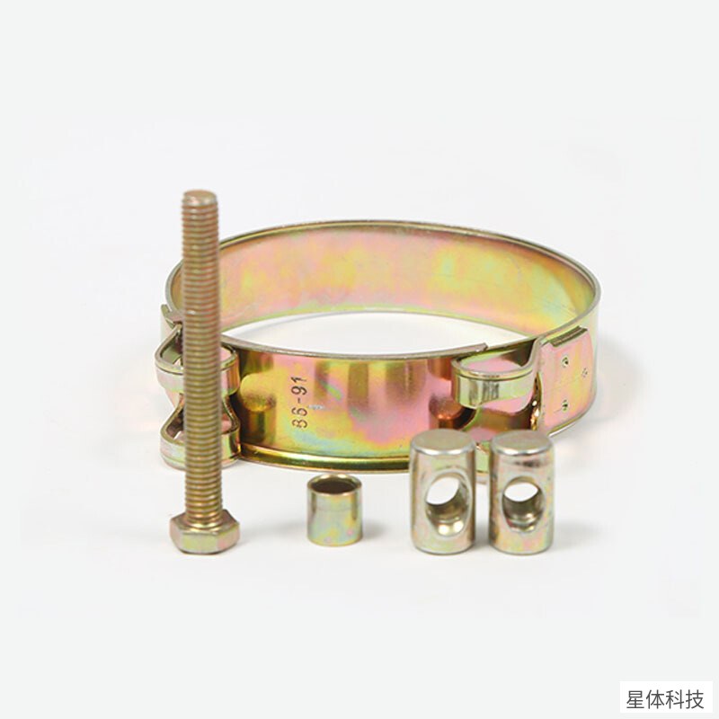 工霸 镀锌强力喉箍 32-35毫米 10个装 管箍 抱箍 水管油管固定卡箍 管卡 卡子 紧固箍 软管紧固件图片4