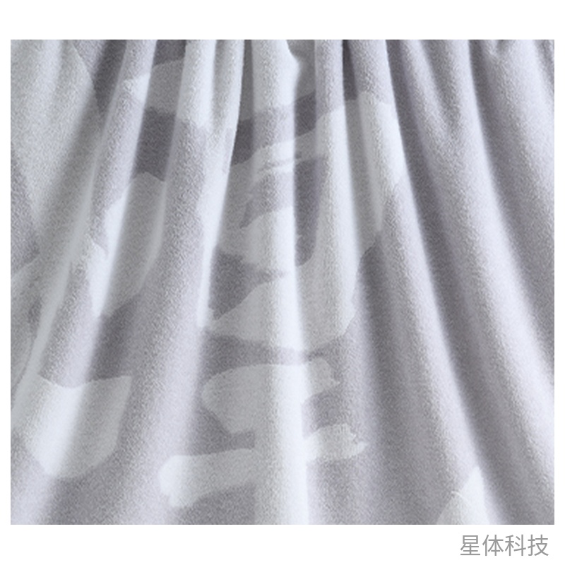 纯棉毛圈浴巾 日常洗浴擦身巾 灰色140×70cm 单条图片2