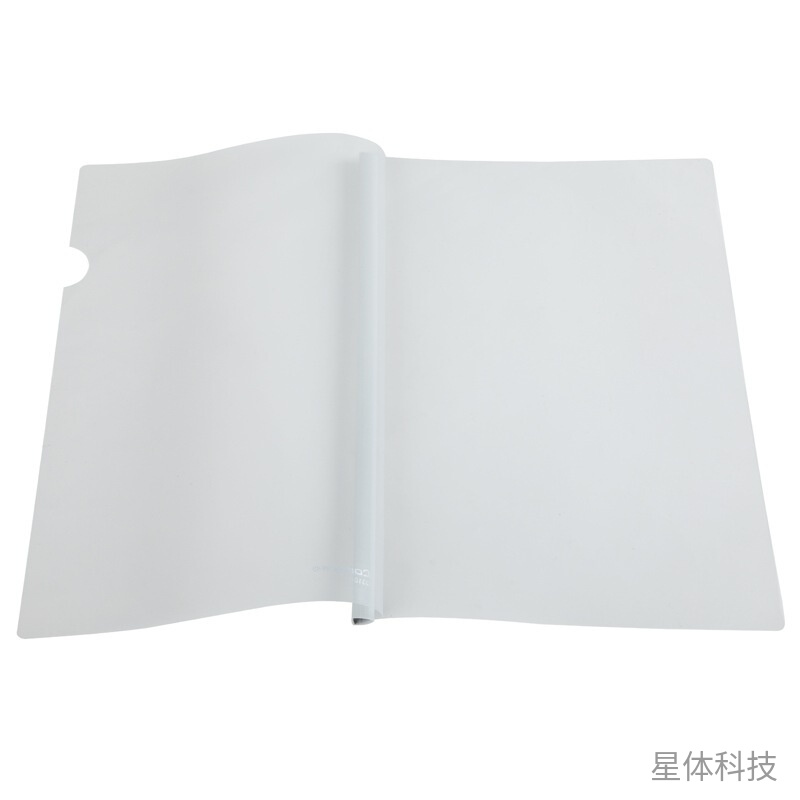 A4白色PP抽杆夹 10个装图片2