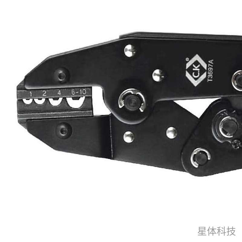 非绝缘端子手动压线钳 可调棘齿 单件图片2