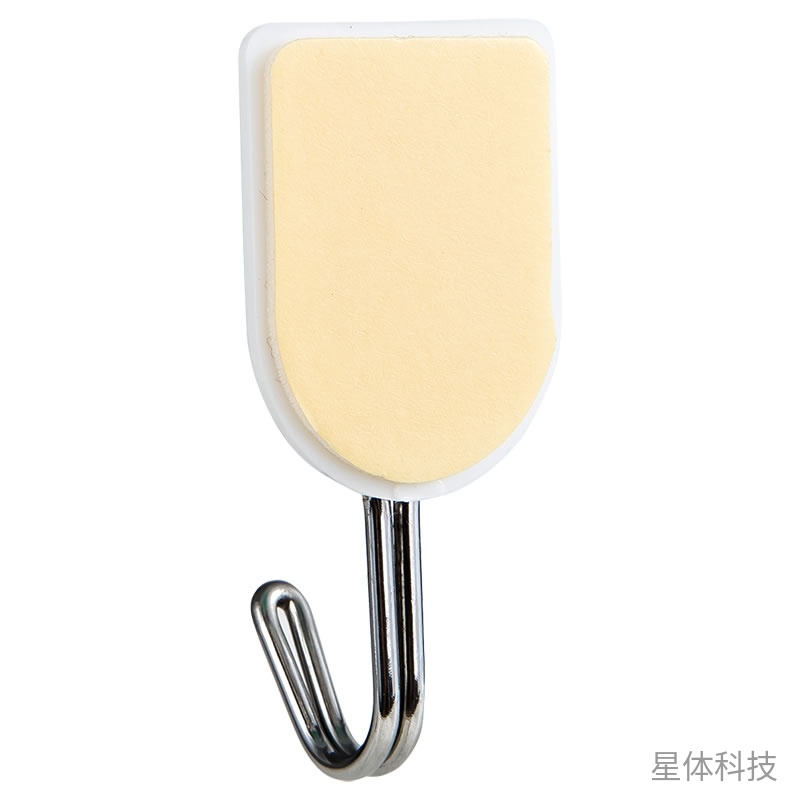 粘胶挂钩 墙面物品挂放钩 6只装图片2