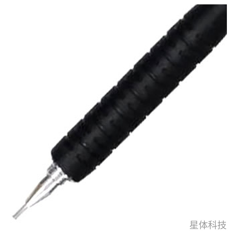 0.7mm按动绘图自动铅笔 黑杆带笔夹 单支图片3