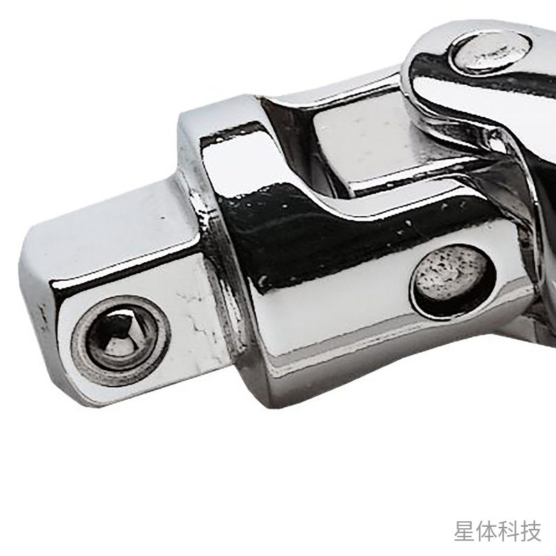 套筒万向接头 方形驱动转接头 手动扳手转换接头 1/4英寸 长33mm图片2
