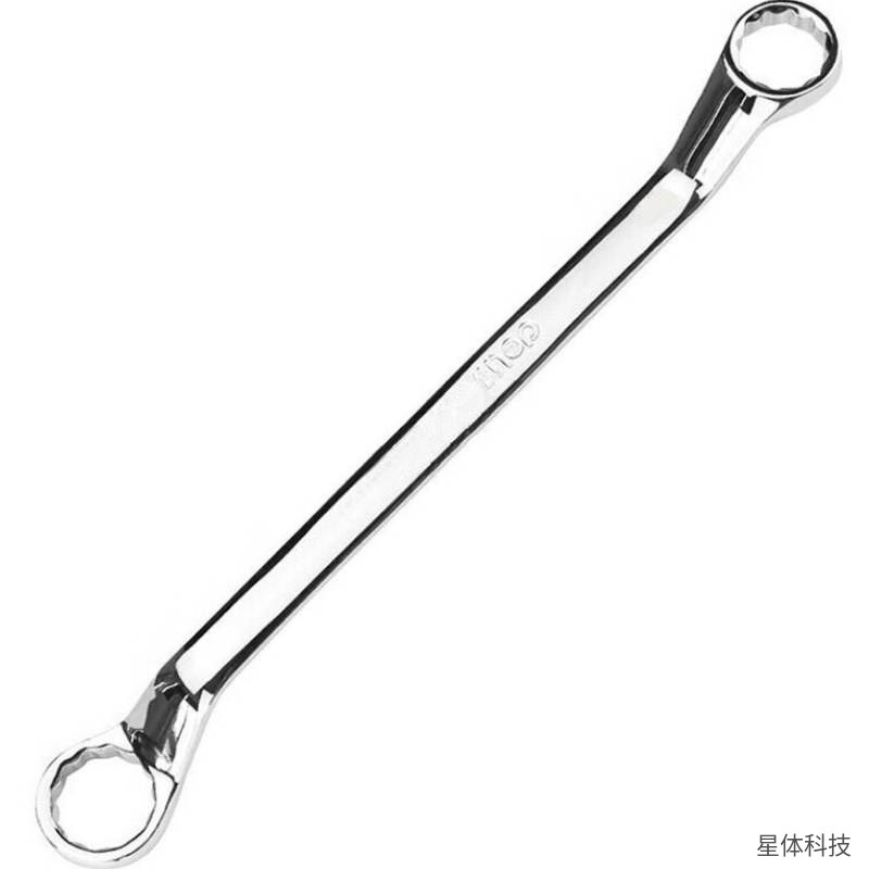得力 镜面双梅花扳手 24×27毫米 双头梅花扳手 汽修机修工具 镜面抛光扳手 手动扳手 维修板子 五金工具图片3