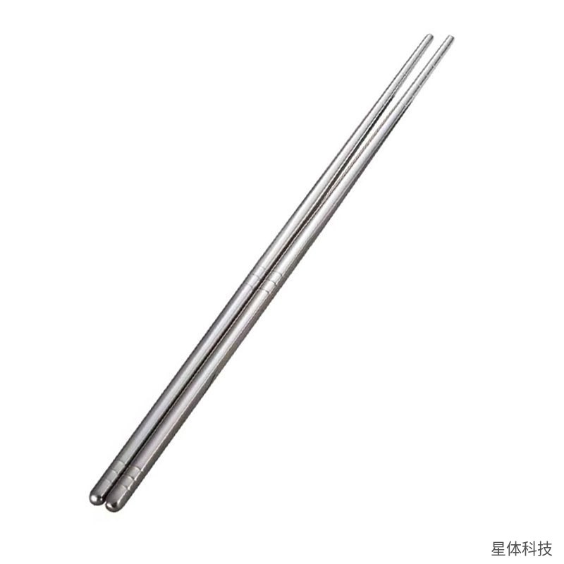 不锈钢筷子 10双装 220毫米 家用金属筷 食堂餐筷 盒装筷子 金属餐筷 不锈钢餐具 家庭聚餐图片4