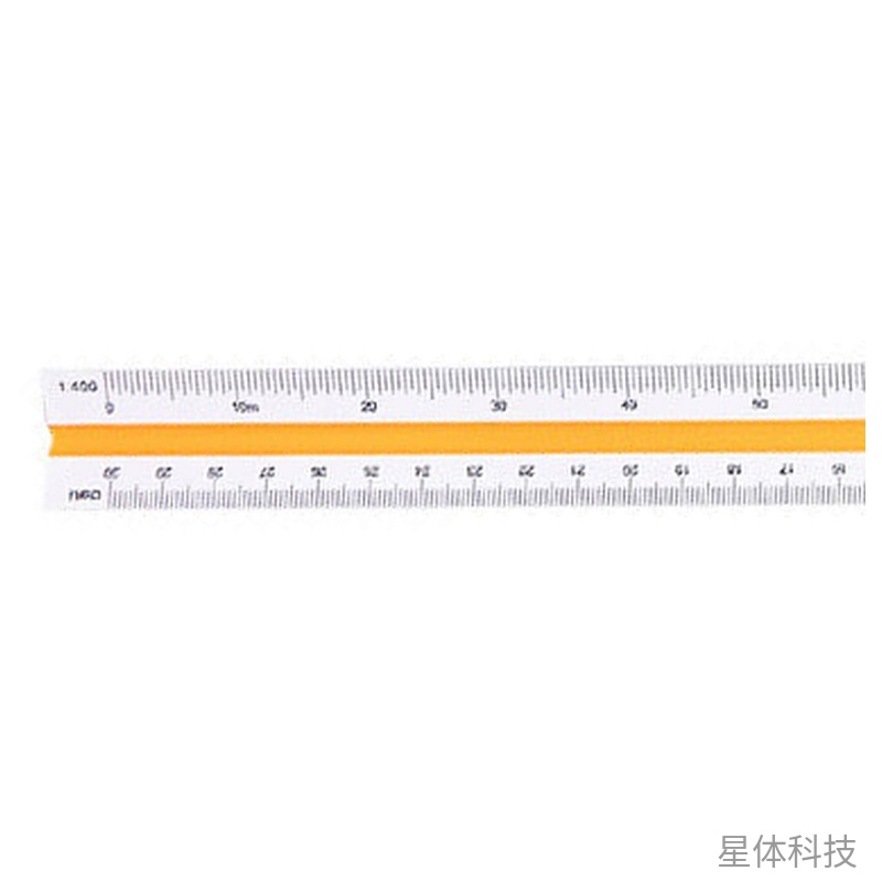 30cm三棱比例尺 绘图比例测量尺 单把图片2