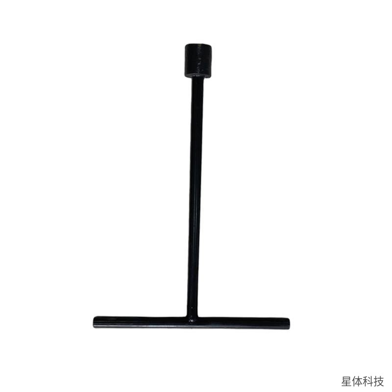 丁字扳手 T型套筒扳手 46毫米 T字扳手 外六角套筒扳手 螺栓拆装工具 机修扳手 黑色 手动扳手图片4