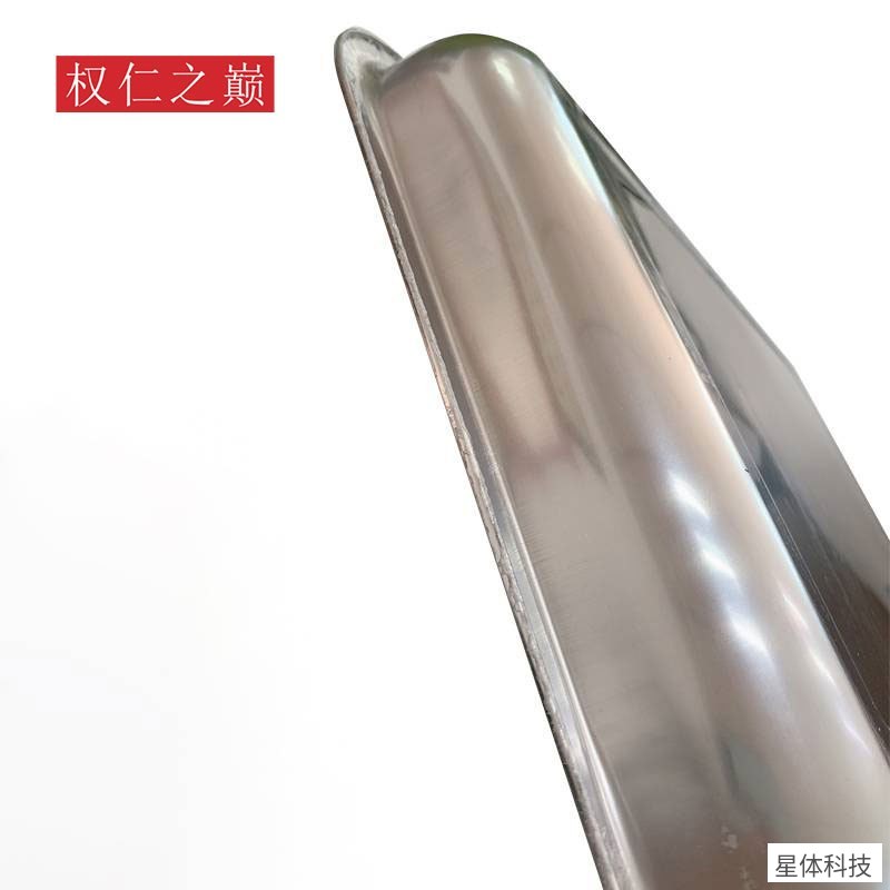 不锈钢托盘 60×40×4厘米 加厚餐盘 长方形托盘 一体成型 食堂菜盘 不锈钢餐盘 酒店餐具 银色图片3
