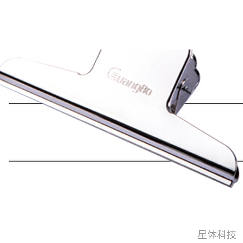 145mm金属山形票夹 2只装 XT-E227图片2