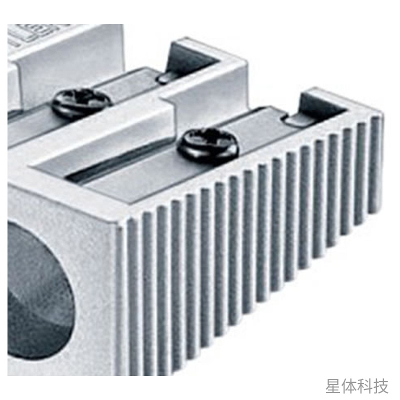 双孔金属外壳手动削笔器 铅笔卷笔刀 单个图片3