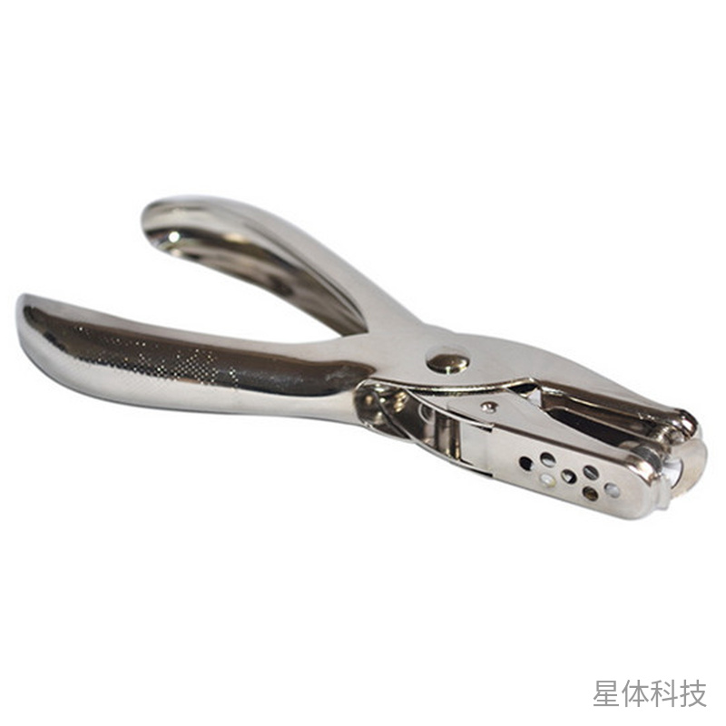 金属手握式单孔打孔器 孔径6毫米 颜色随机 单个图片2