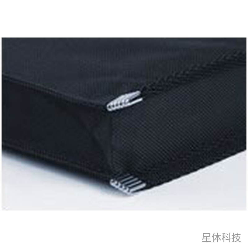 B4牛津布双袋手提文件袋 办公资料收纳包 黑色单个图片3