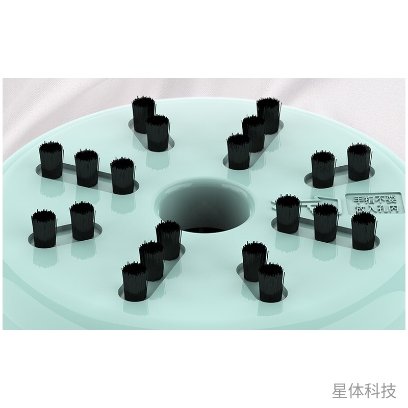 桌面吸尘器 浅绿色办公桌清洁工具 单台图片2