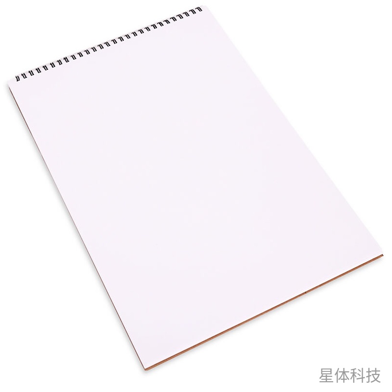 8K竖翻素描本 40张线圈空白绘画速写本 单本图片3