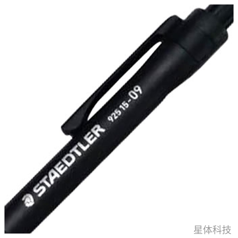 0.9mm按动绘图自动铅笔 黑杆单支图片2