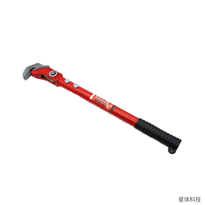 钢筋扳手 450毫米 钢筋弯曲扳手 钢筋扳子 建筑工地钢筋扳手 弯筋工具 碳钢 红色 五金手动工具图片3