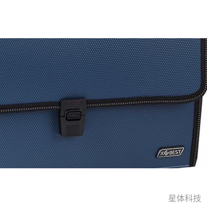 PP手提风琴包 A4蓝色26格 单个 XT-E222图片3