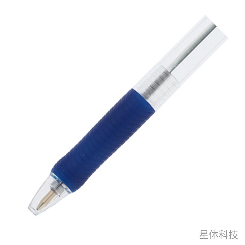 蓝色墨0.7mm按动圆珠笔 单支装图片2