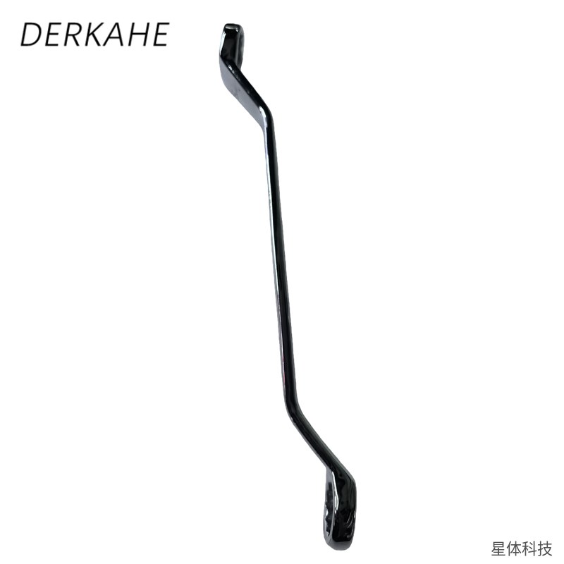 双头梅花扳手 12×14毫米 碳钢 眼镜扳手 弯头 汽修 机修 拆装 螺母 五金工具图片2