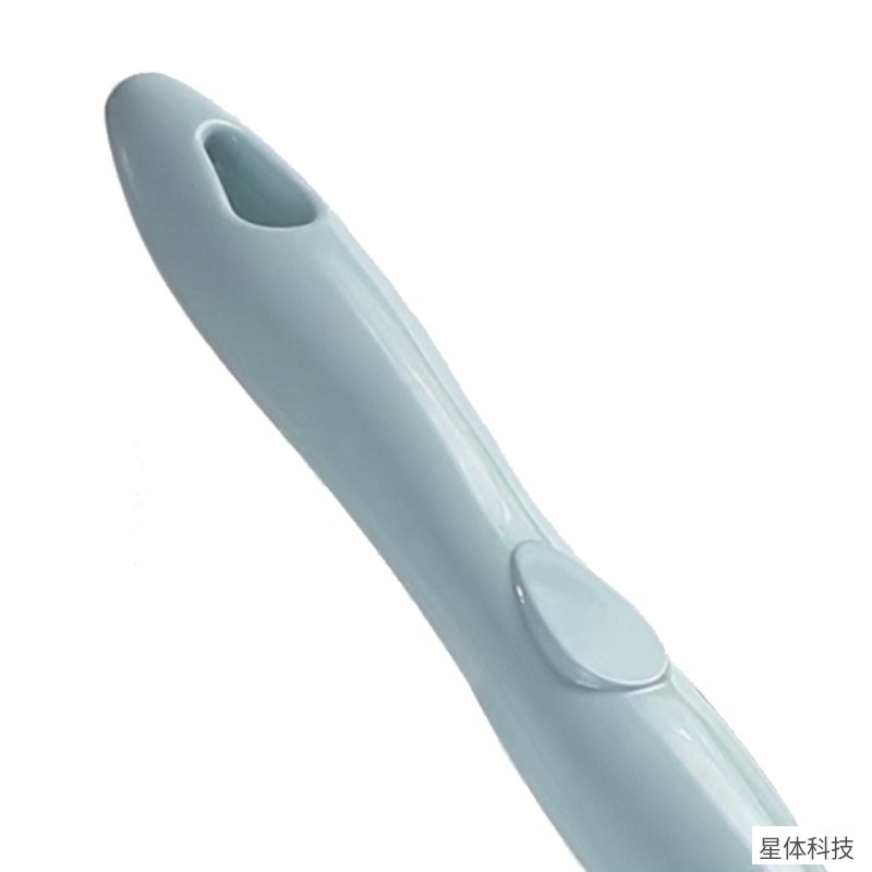 塑料马桶刷 中号 长柄 厕所刷 坐便器清洁刷 卫生间洁厕刷 浴室清洁工具 家用洁厕 蓝色图片2