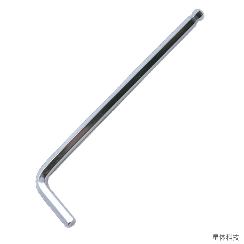 明特佳 球头内六角扳手 6毫米 加长款 铬钒钢 六角匙 机修 装配 拆卸 维修工具 五金手动 单支图片2
