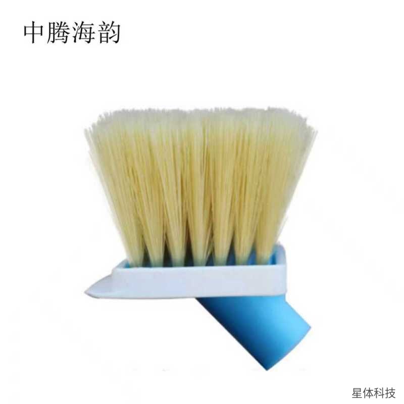 鬃毛刷子 26厘米 软毛清洁刷 地刷头 洗车刷 地板刷 可接杆 商用清洁工具 蓝色图片2