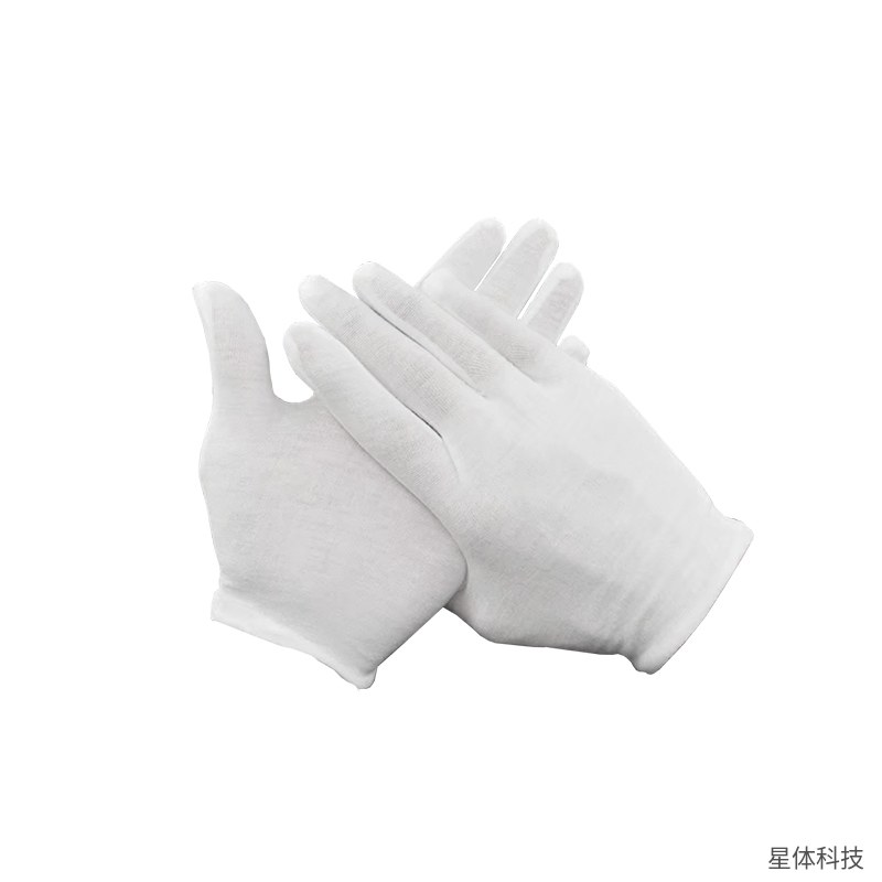 白汗布手套 礼仪手套 棉质 薄款 均码 检验 文玩 珠宝 舞台 司机 作业 礼宾接待 白色图片4