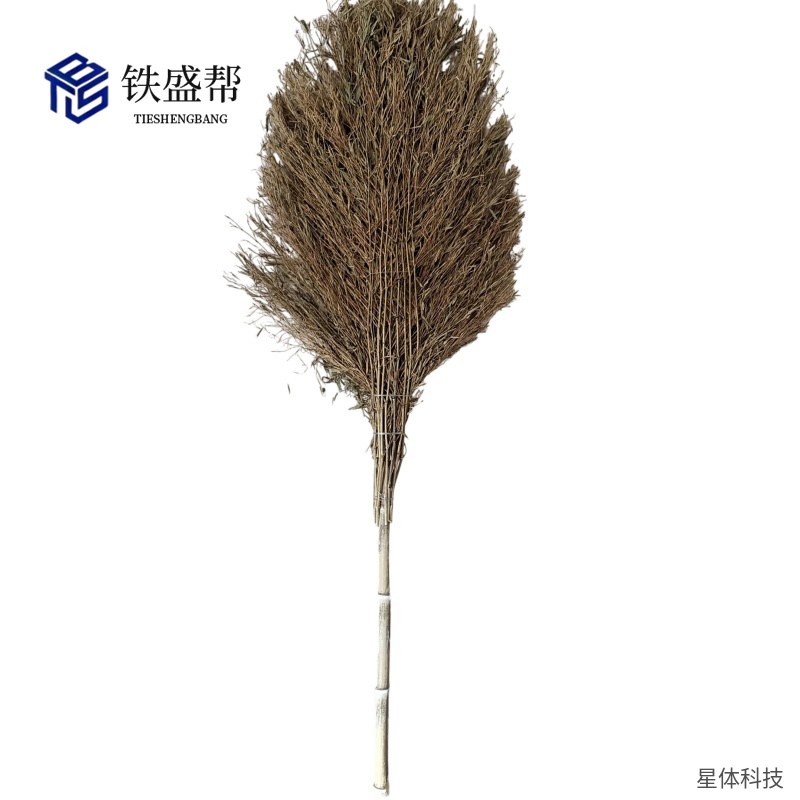 竹扫帚 大号 竹扫把 庭院大扫帚 环卫扫帚 户外道路清扫 马路扫把 清洁工具 棕色图片4