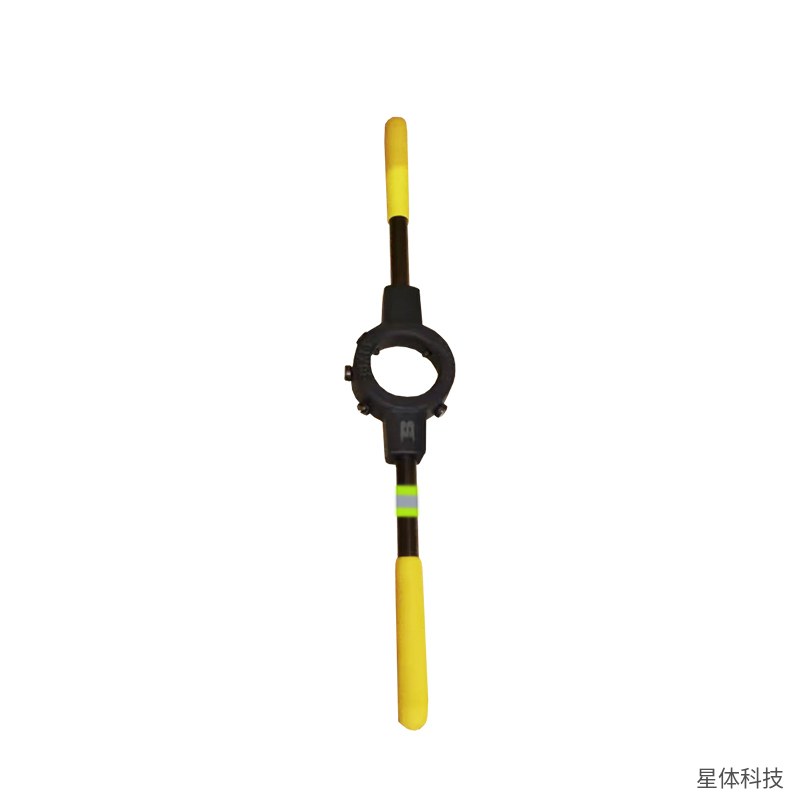 波斯 荧光系列板牙绞手 碳钢 板牙扳手 圆板牙架 套丝 外螺纹 机修 钳工 手动 五金工具图片3