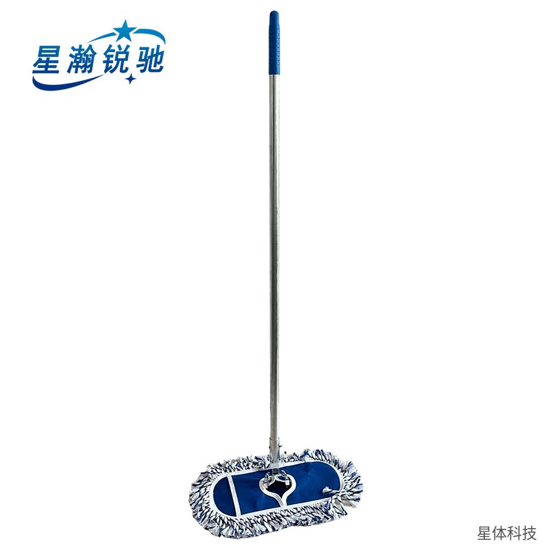 平板拖把 40厘米 棉线拖布 平拖 地板拖地墩布 办公室家用地面清洁工具 商用 蓝色图片4