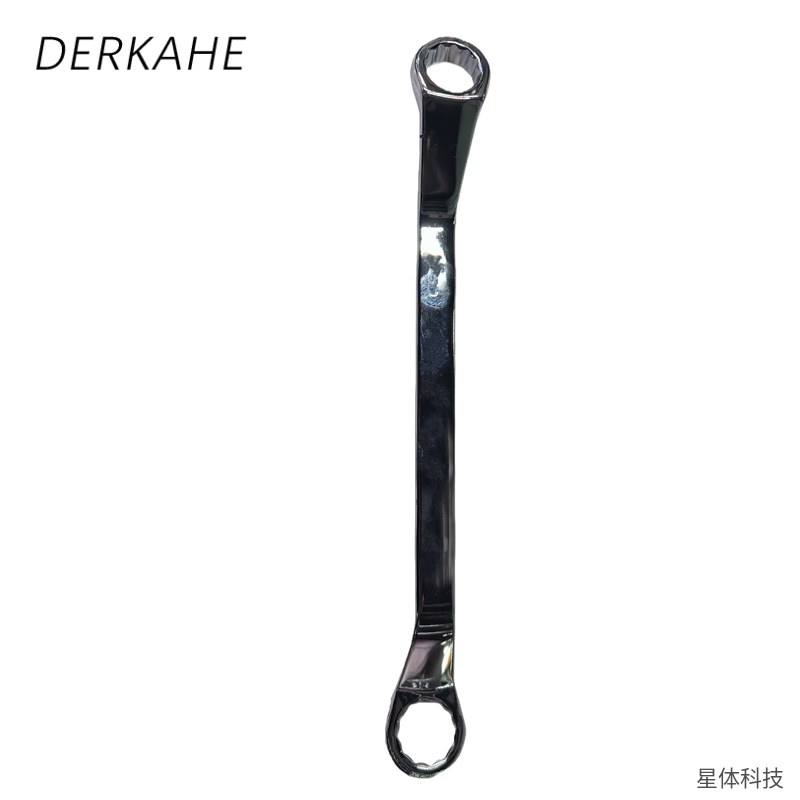 双头梅花扳手 12×14毫米 碳钢 眼镜扳手 弯头 汽修 机修 拆装 螺母 五金工具图片3